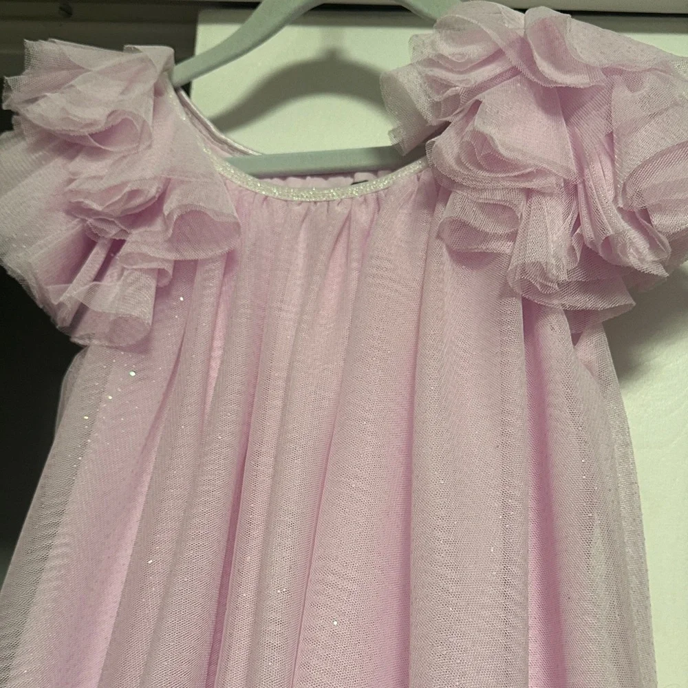 Zunie Pink Glittery girls dress size 7 - Picture 4 of 4